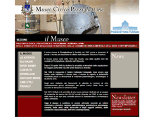 Tablet Screenshot of museocivicopizzighettone.it